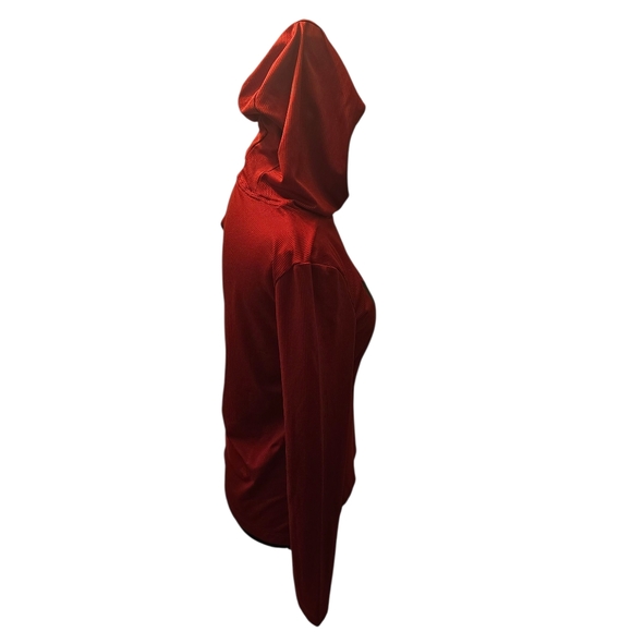 Nike Women's Red Hoodie Top - Picture 2 of 4